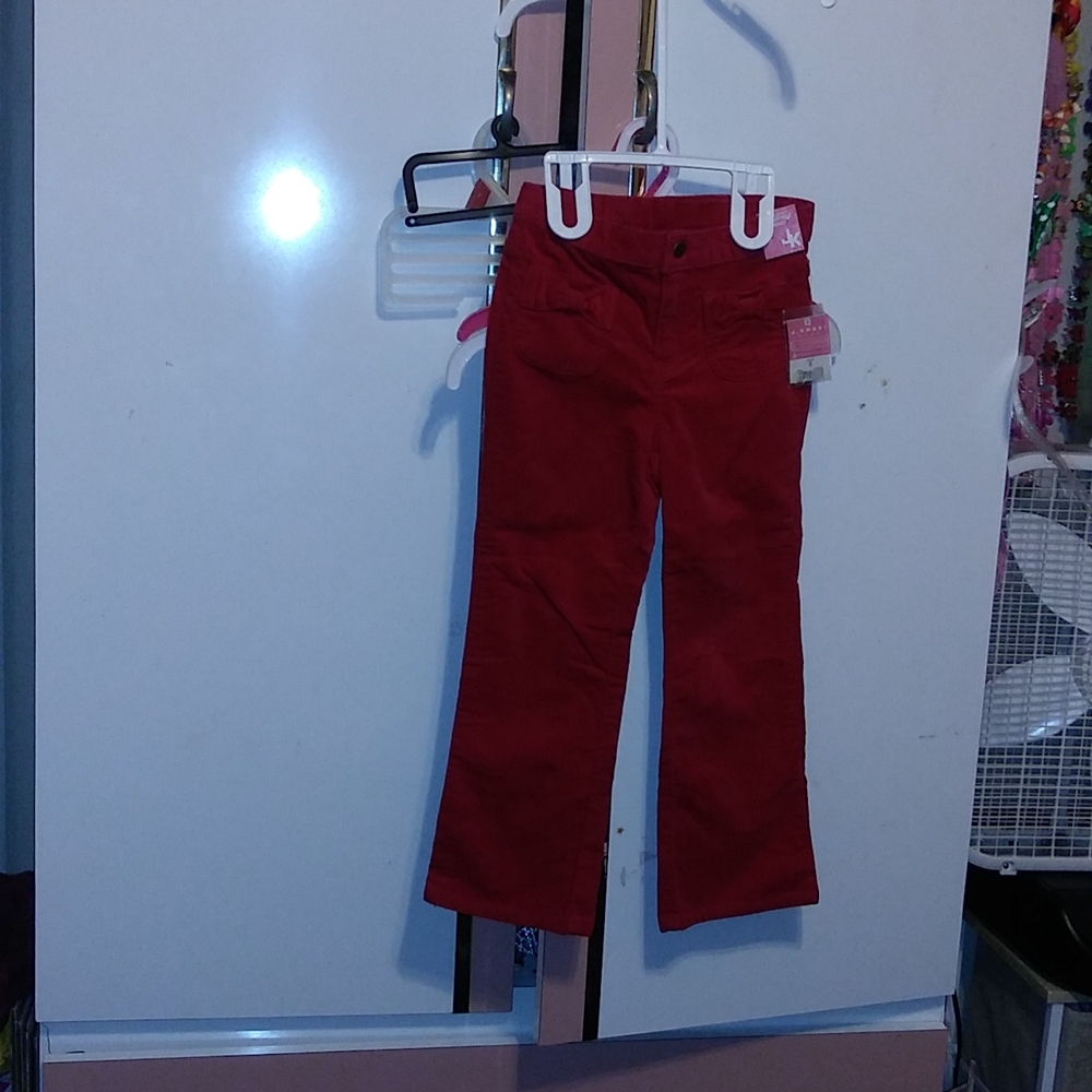Toodler girl(5) Red pants